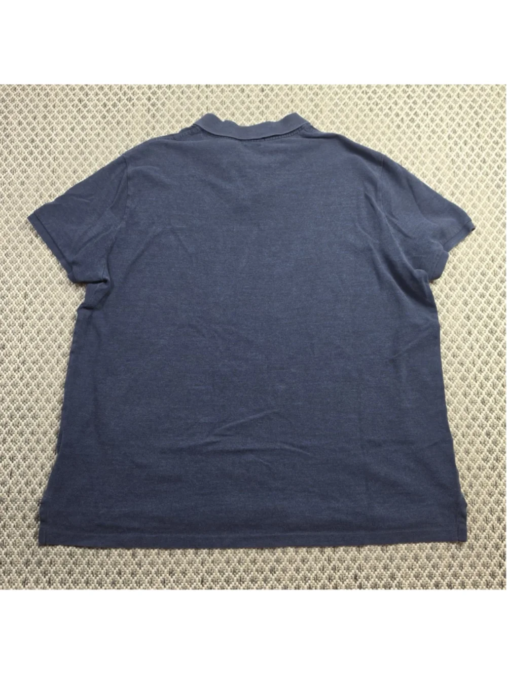 Polo Ralph Lauren Mens XXL Custom Slim Fit Navy Blue Pony Short Sleeve Polo